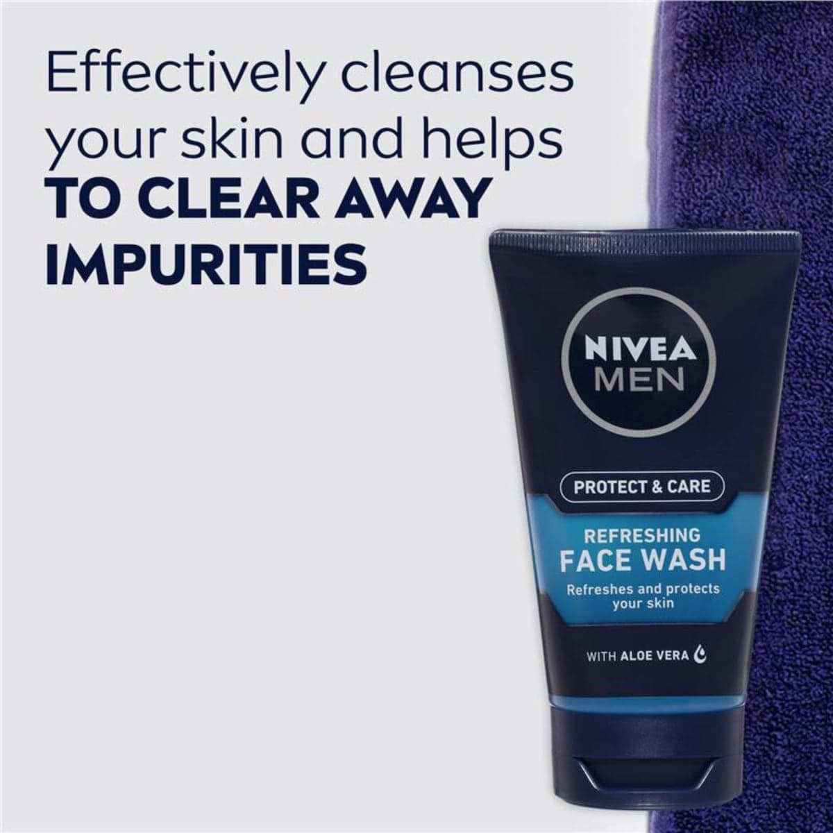 Thumbnail Nivea Men Protect & Care Refreshing Face Wash 100ml