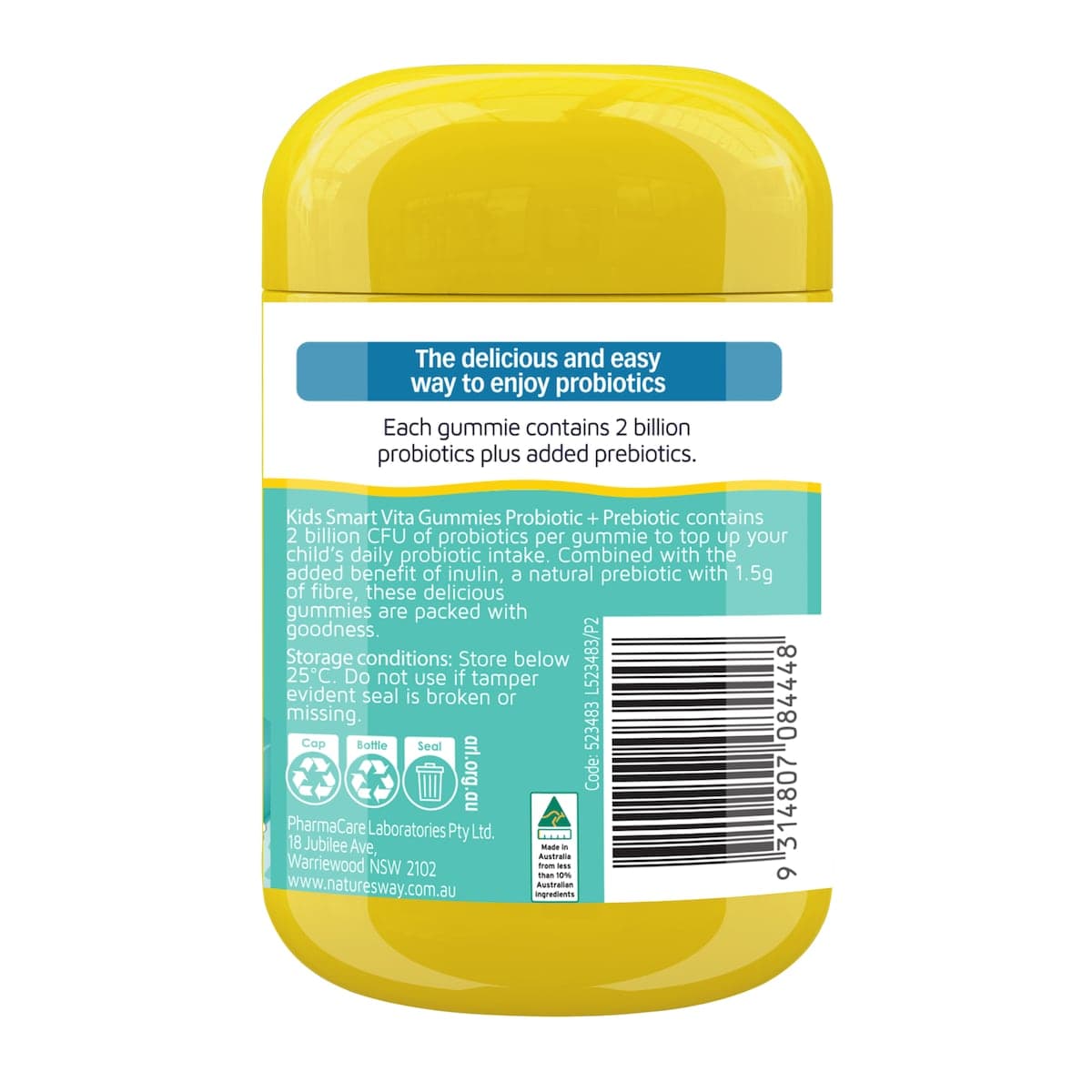 Thumbnail Nature's Way Kids Smart Vita Gummies Probiotic + Prebiotic 50 Pack