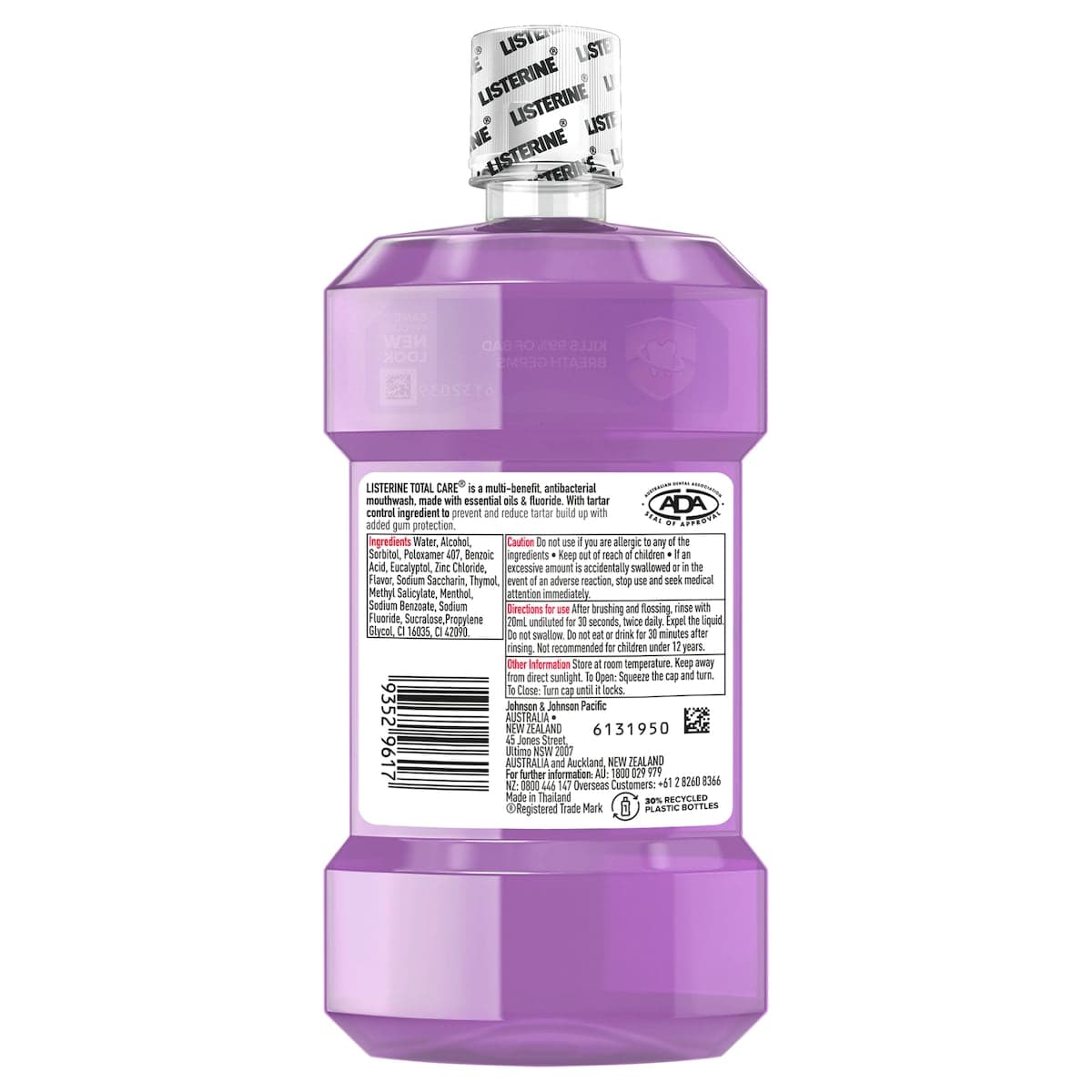 Thumbnail Listerine Total Care 6 in 1 Antibacterial Mouthwash 250ml