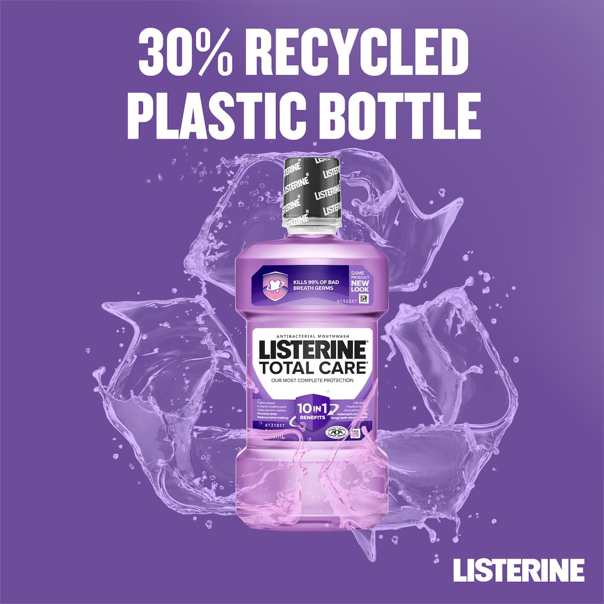Thumbnail Listerine Total Care 6 in 1 Antibacterial Mouthwash 250ml