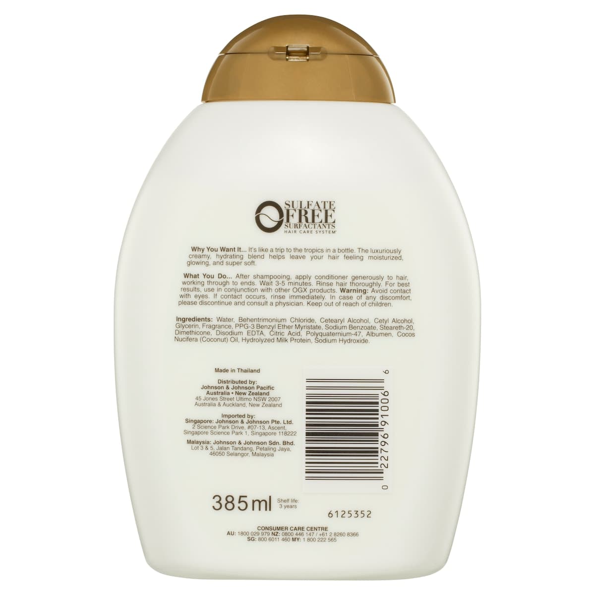 Thumbnail OGX Coconut Milk Conditioner 385ml