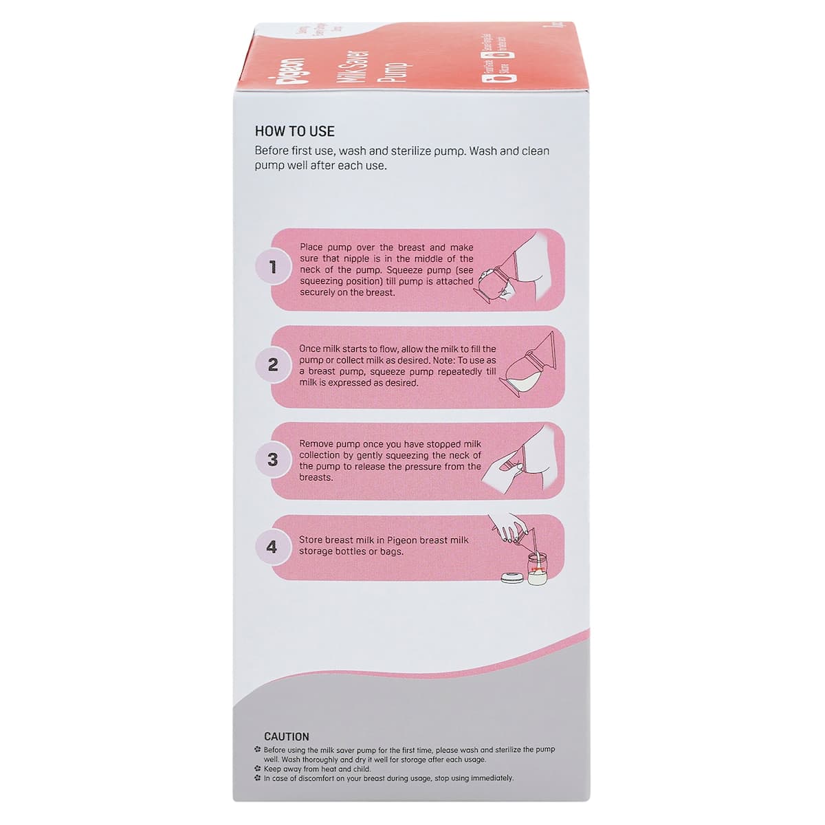 Thumbnail Pigeon Milk Saver Manual Breast Pump 110ml