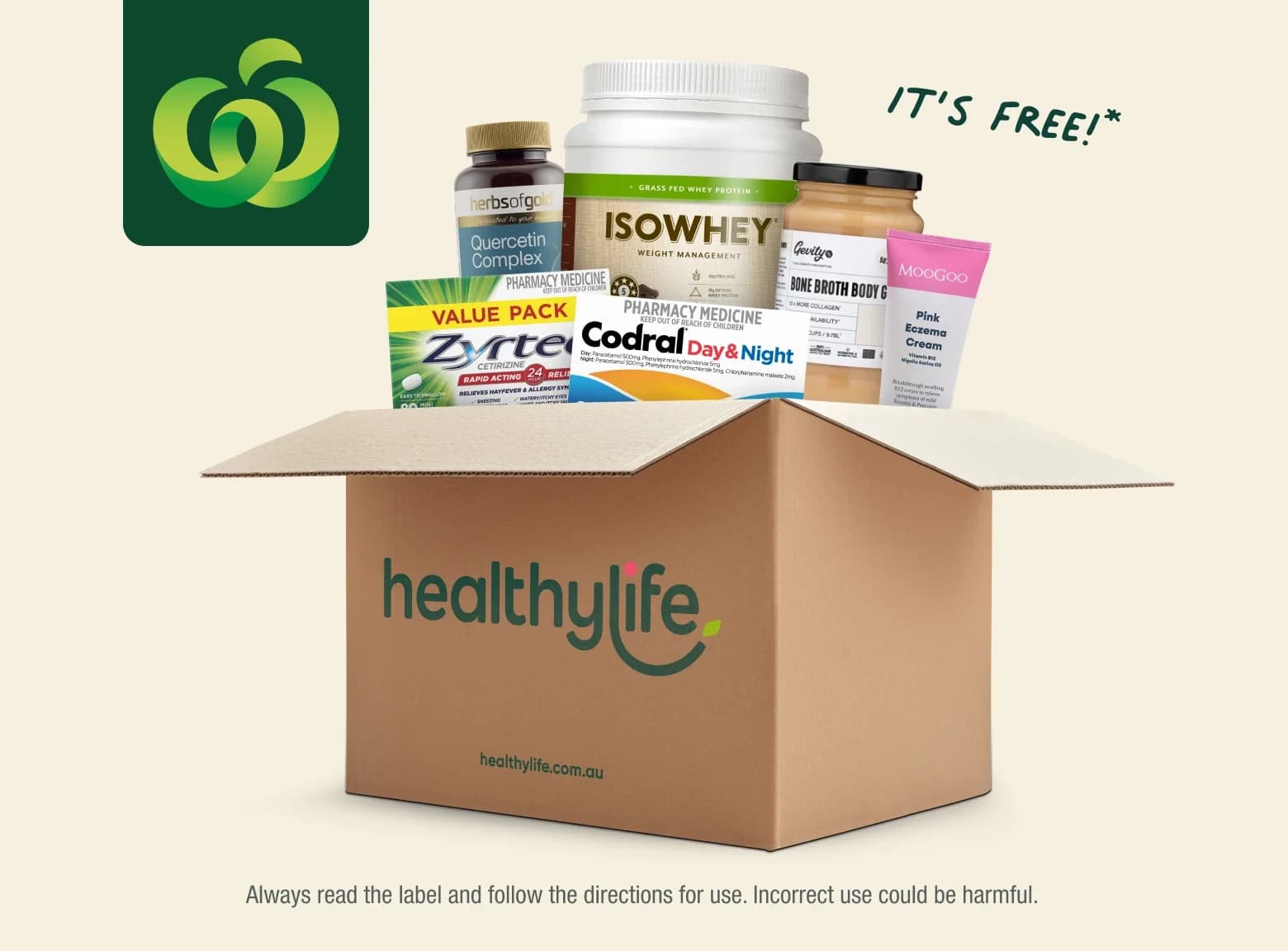Everything you need for a healthy life, now at Woolworths and Metro