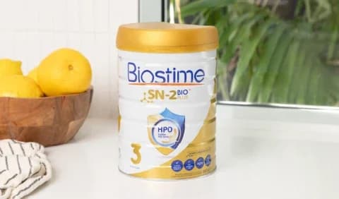 Biostime: Aussie-made formulas trusted by hospitals.