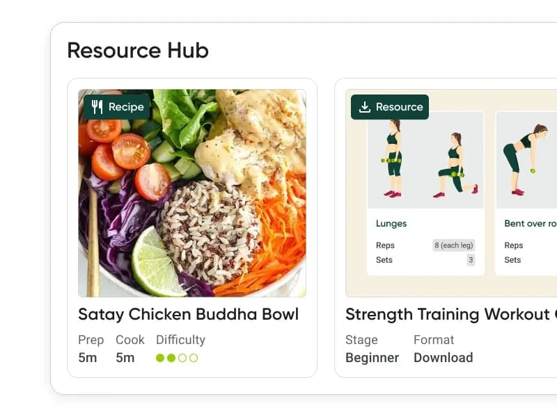 Lifestyle & nutrition support