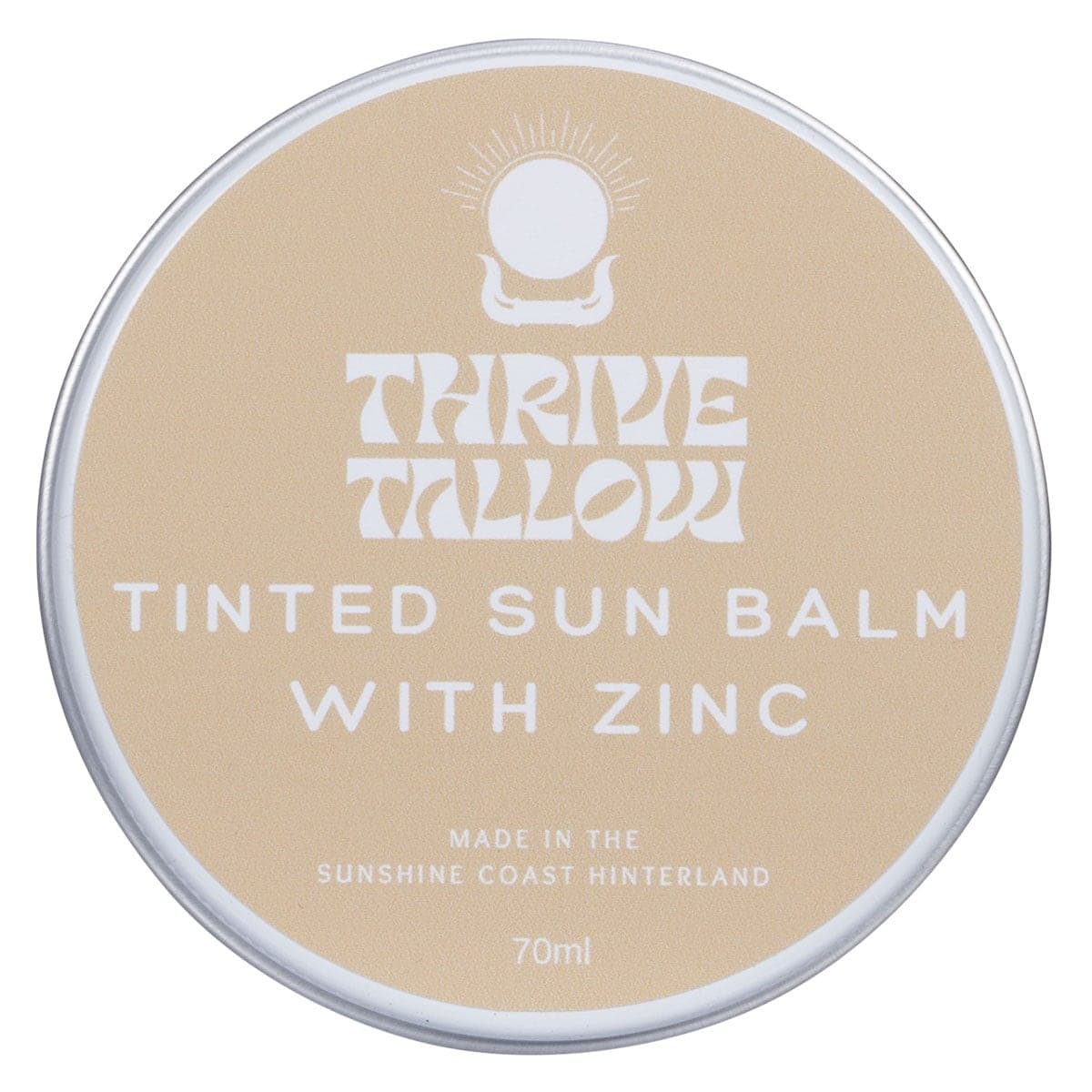 Thrive Tallow Tinted Sun Balm with Zinc 70ml