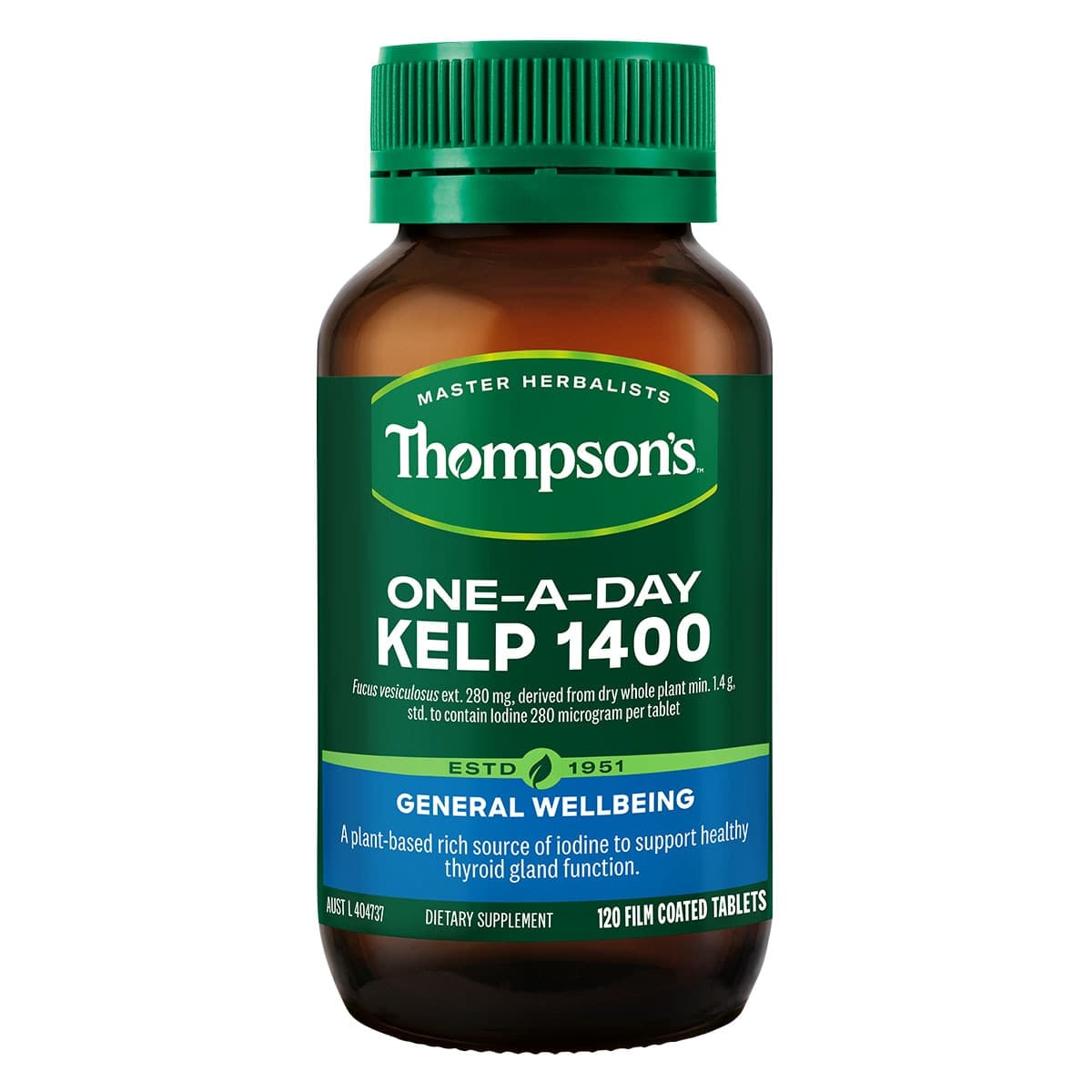 Thompsons Kelp 1400mg 120 Tablets