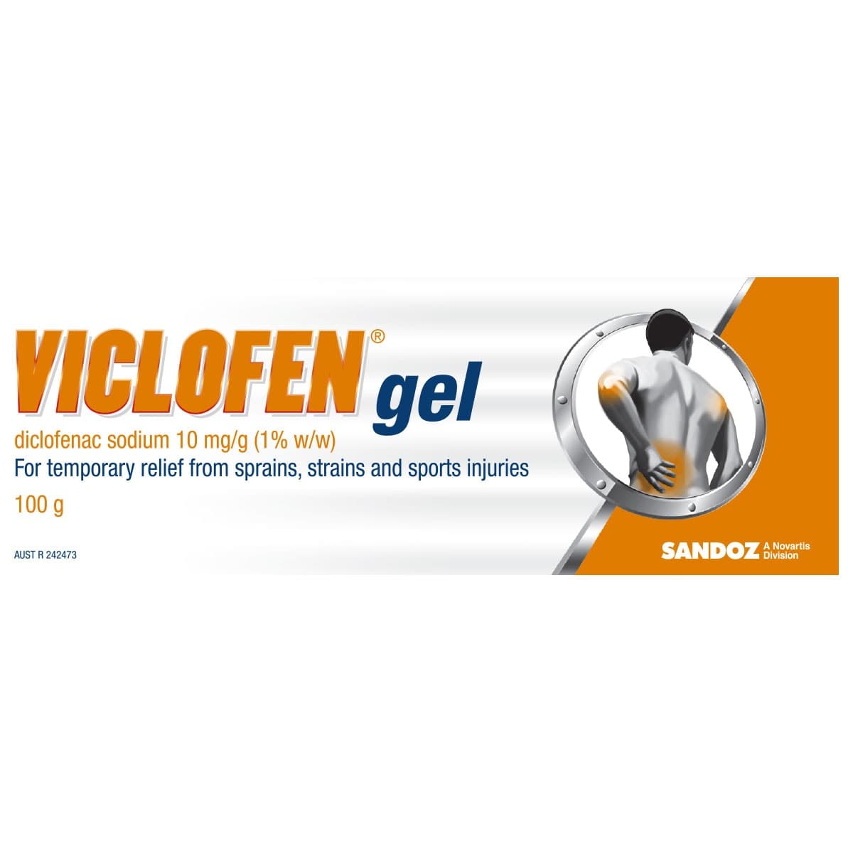 Viclofen Gel 1% Diclofenac sodium - 100g