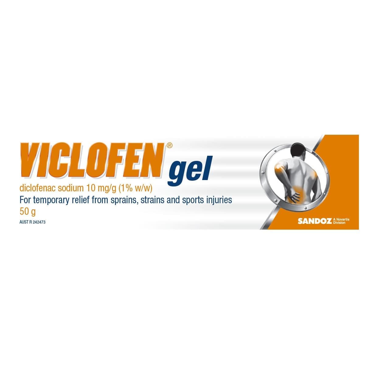 Viclofen Gel 1% Diclofenac sodium - 50g