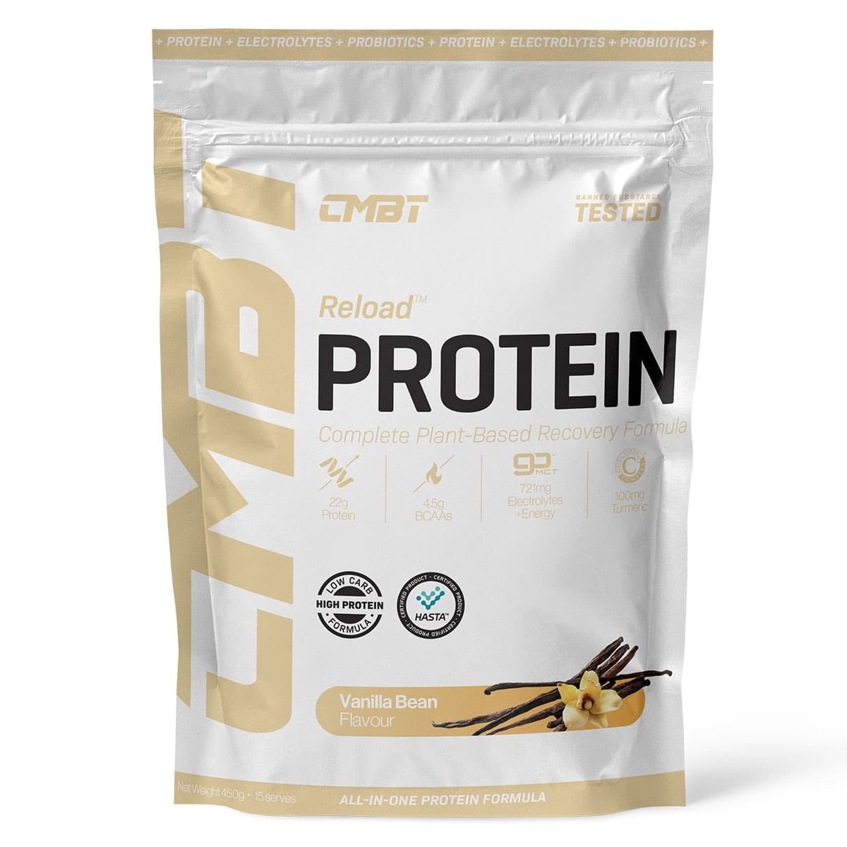 CMBT Reload Protein Powder Vanilla 450g