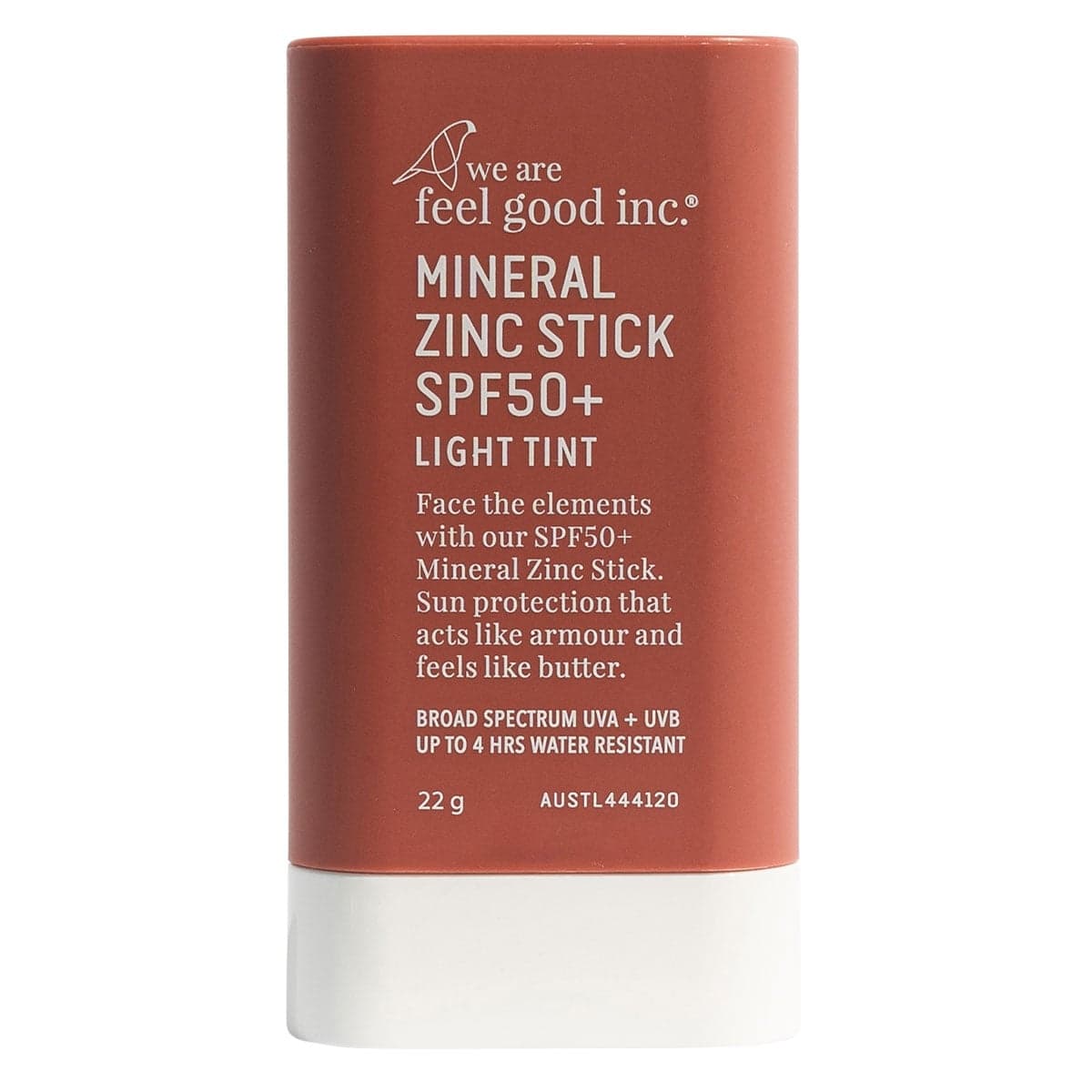 We Are Feel Good Inc. Mineral Zinc Stick SPF50+ Light Tint 22g