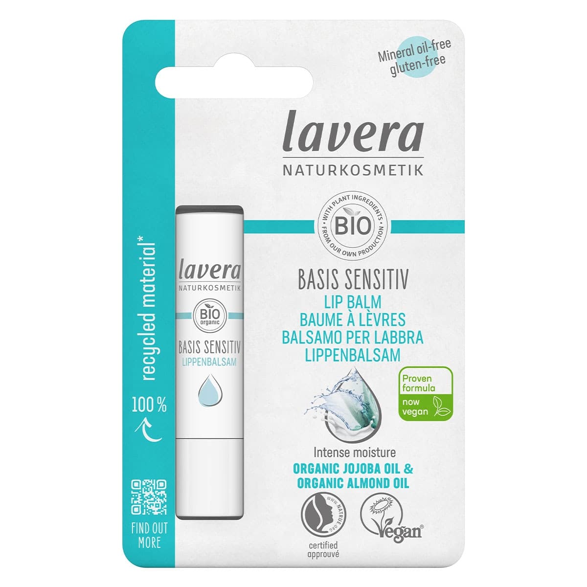 Lavera Basis Sensitiv Lip Balm 4.5g