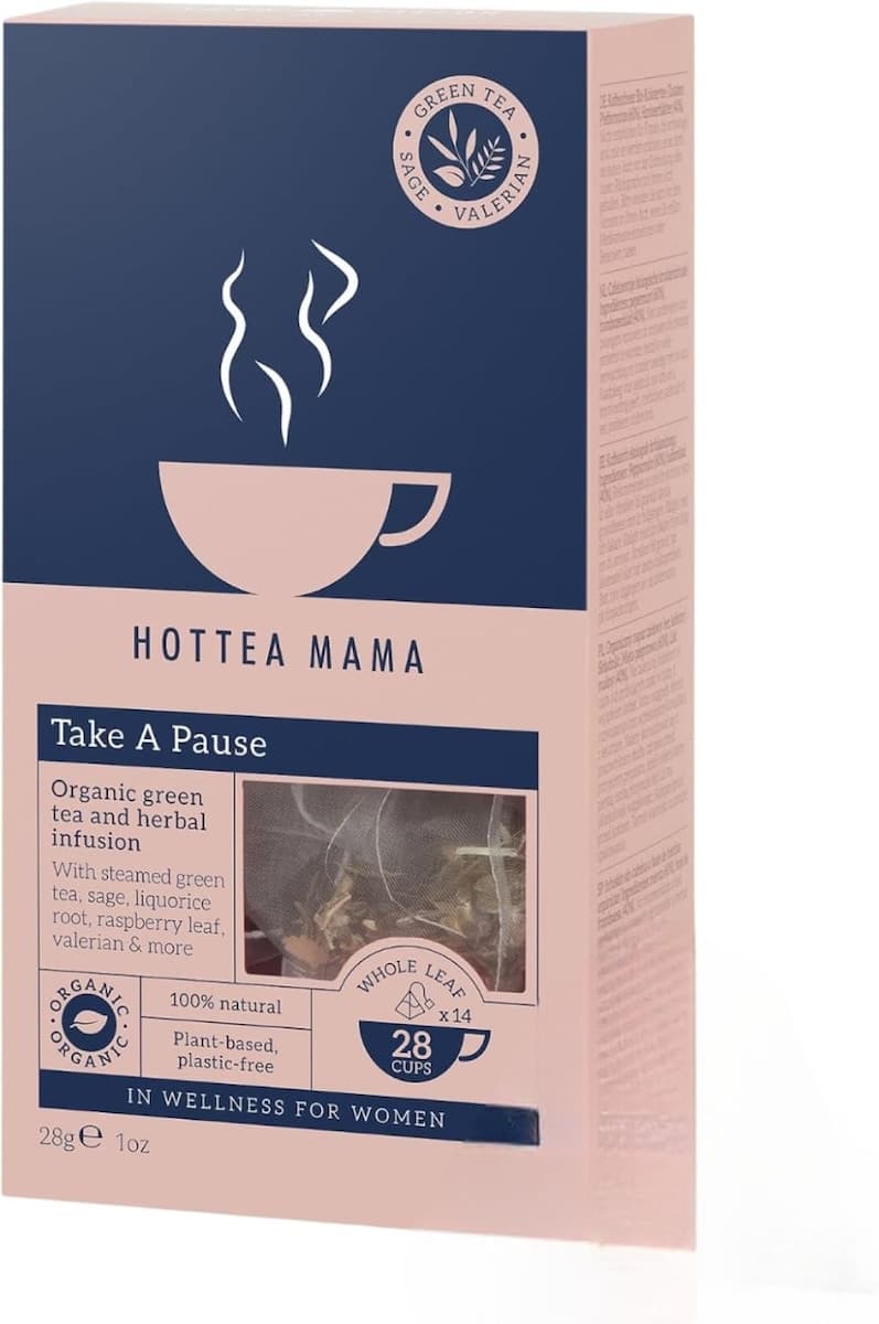 Hottea Mama Organic Take a Pause Herbal Blend 14 Pack