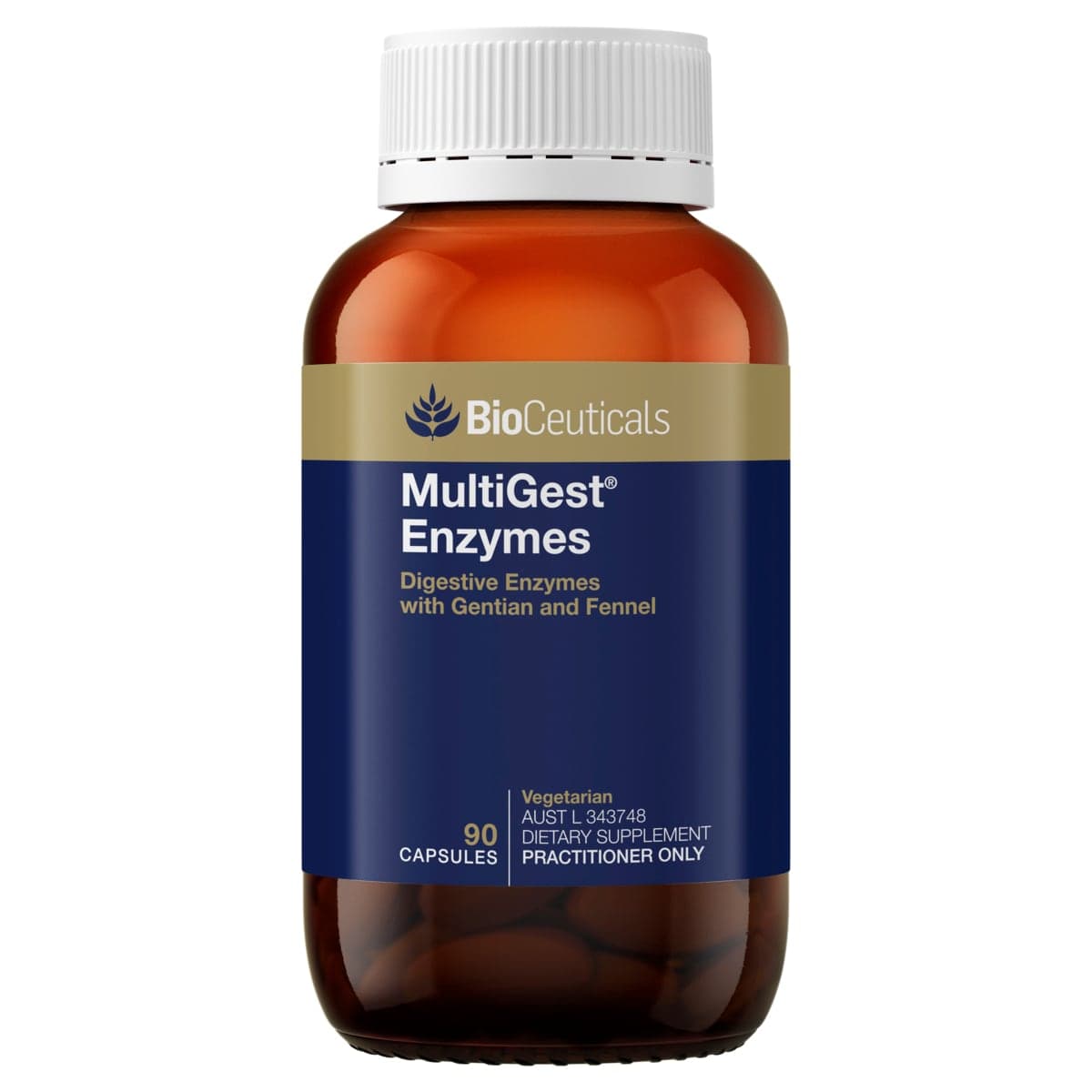 BioCeuticals MultiGest Enzymes 90 Capsules