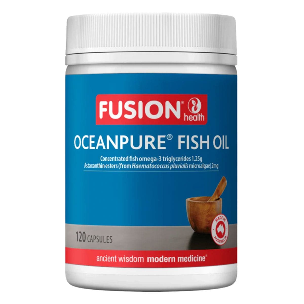 Fusion Health OceanPure Fish Oil 120 Capsules