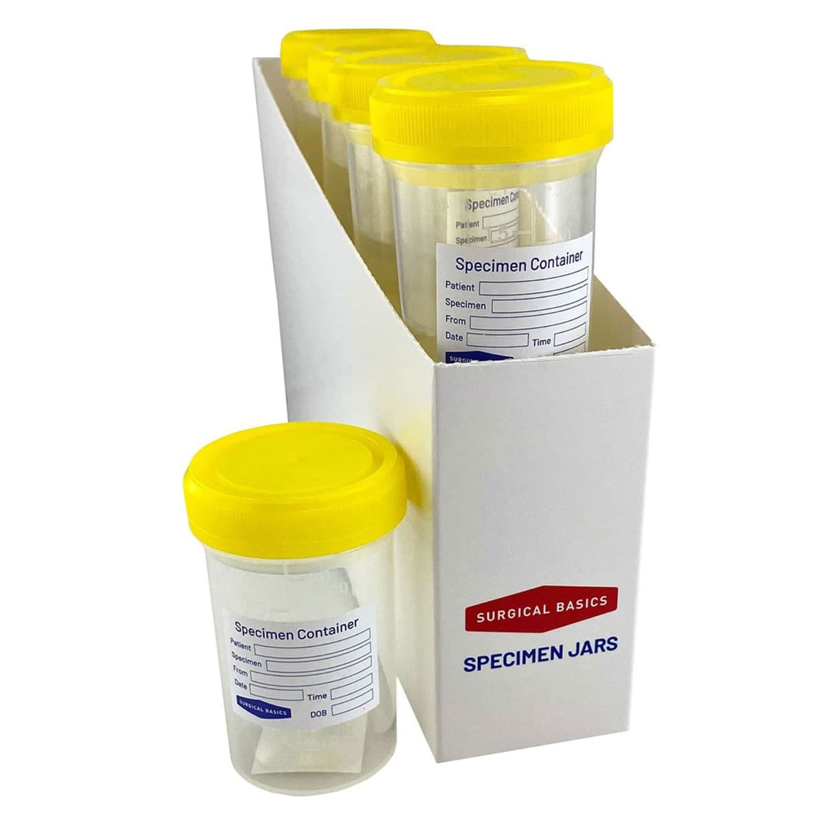 3P Surgical Basics Specimen Jars 10 x 60ml