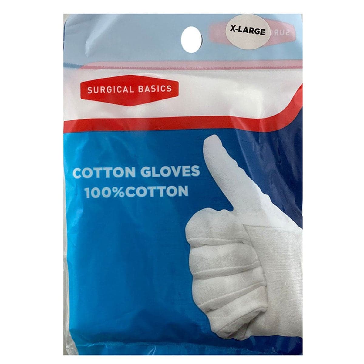 3P Surgical Basics Cotton Gloves Extra Large 1 Pair