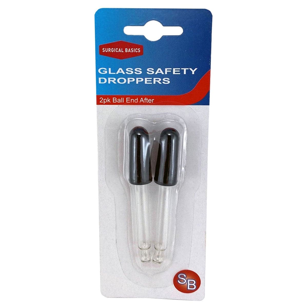 3P Surgical Basics Glass Safety Droppers 2 Pack
