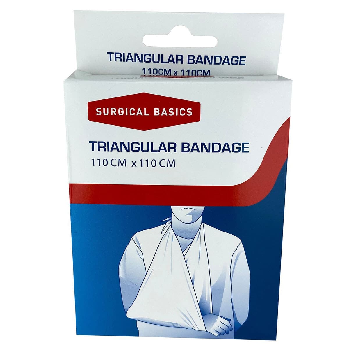 3P Surgical Basics Triangular Bandage 110 cm x 110cm Single