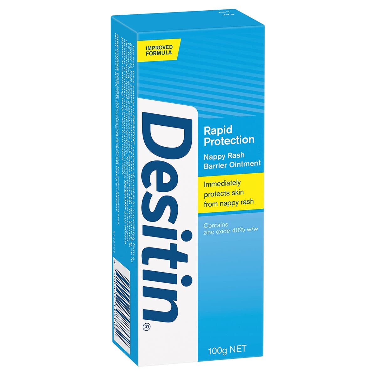 Desitin Rapid Relief Nappy Rash Ointment 100g
