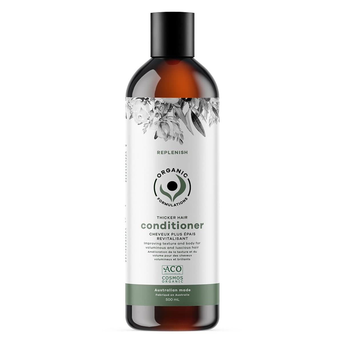 Organic Formulations Thicker Hair Conditioner Replenish 500ml