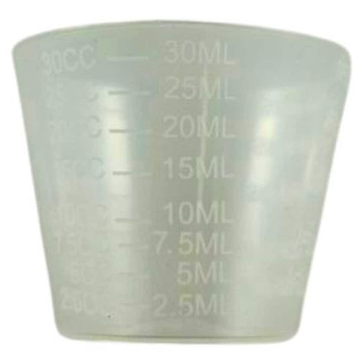 3P Surgical Basics Plastic Medicine Cups 30ml Single