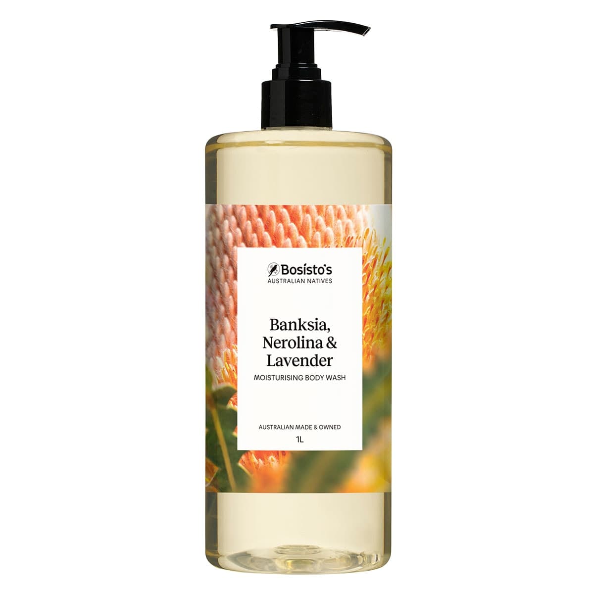 Bosisto's Banksia Nerolina & Lavender Body Wash 1L