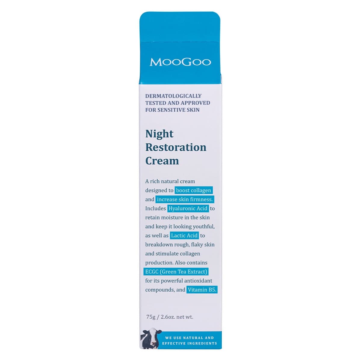 MooGoo Night Restoration Cream 75g
