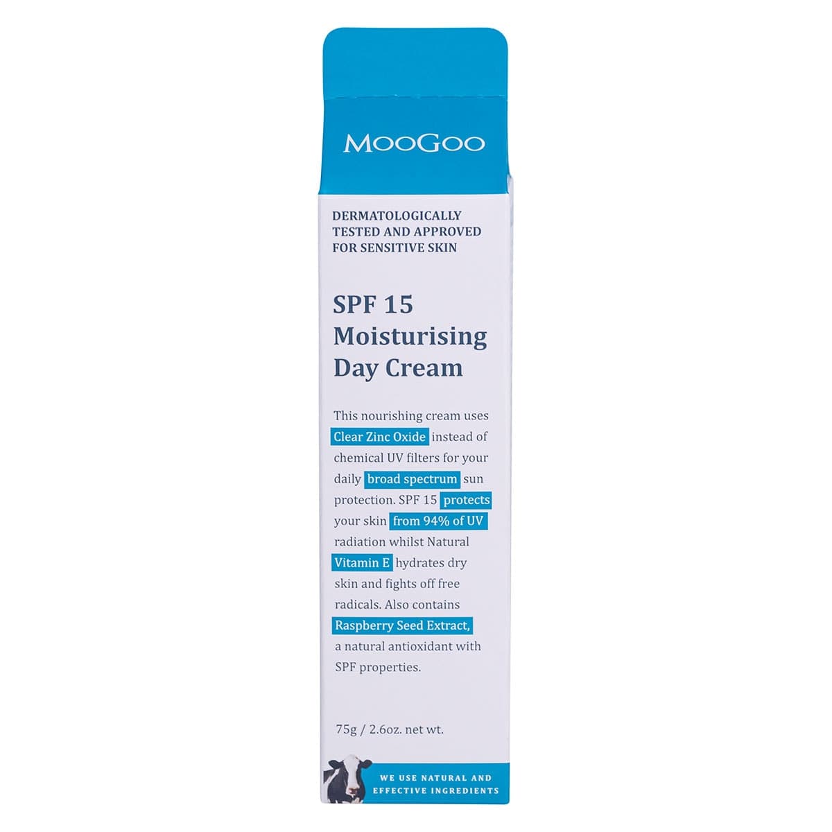 MooGoo Moisturising Day Cream SPF15 75g