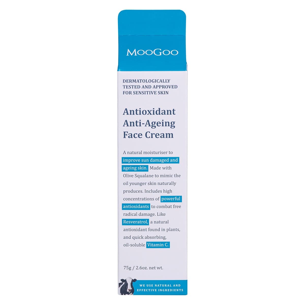 MooGoo Anti-Ageing Antioxidant Face Cream 75g