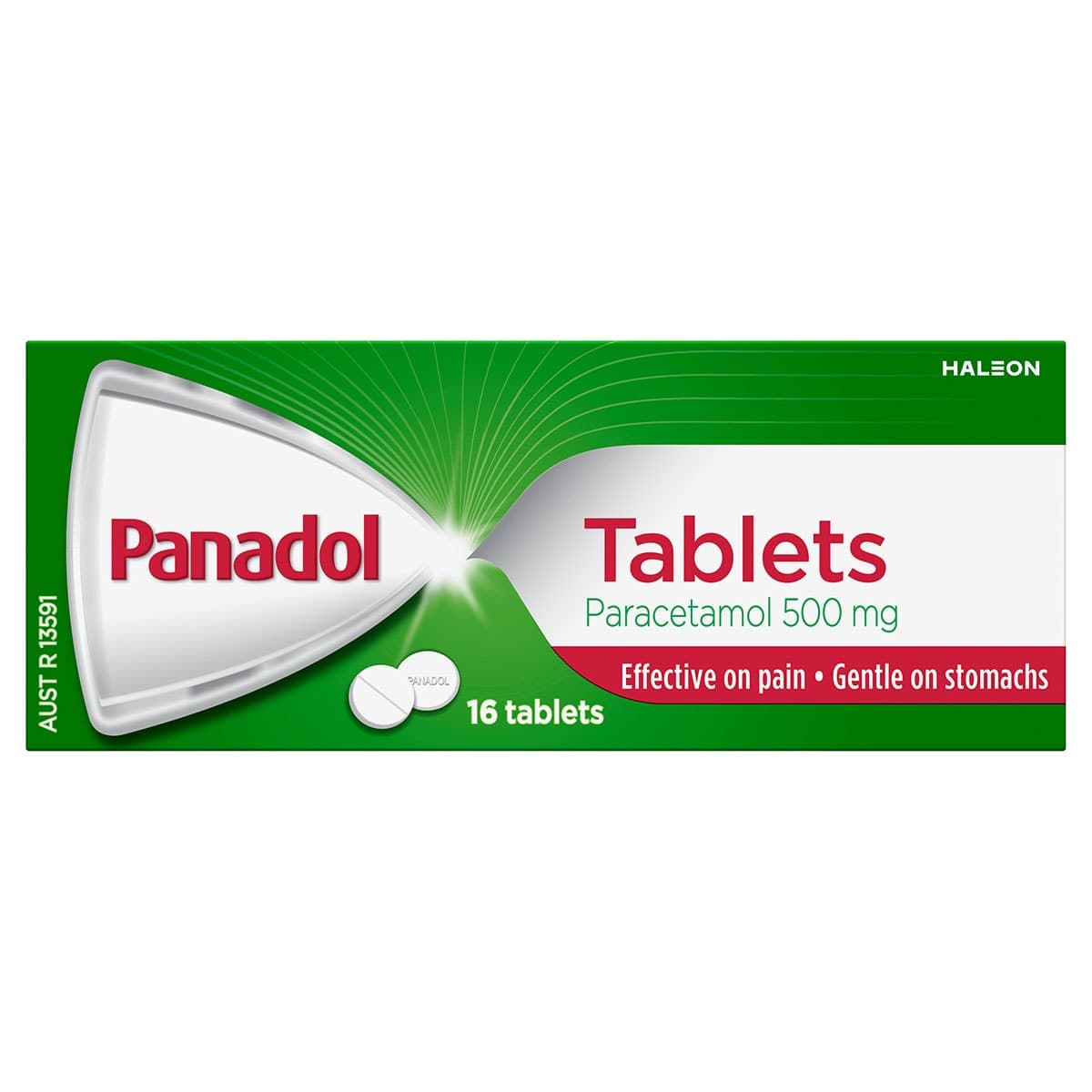 Panadol Paracetamol 500mg Pain Relief 16 Tablets