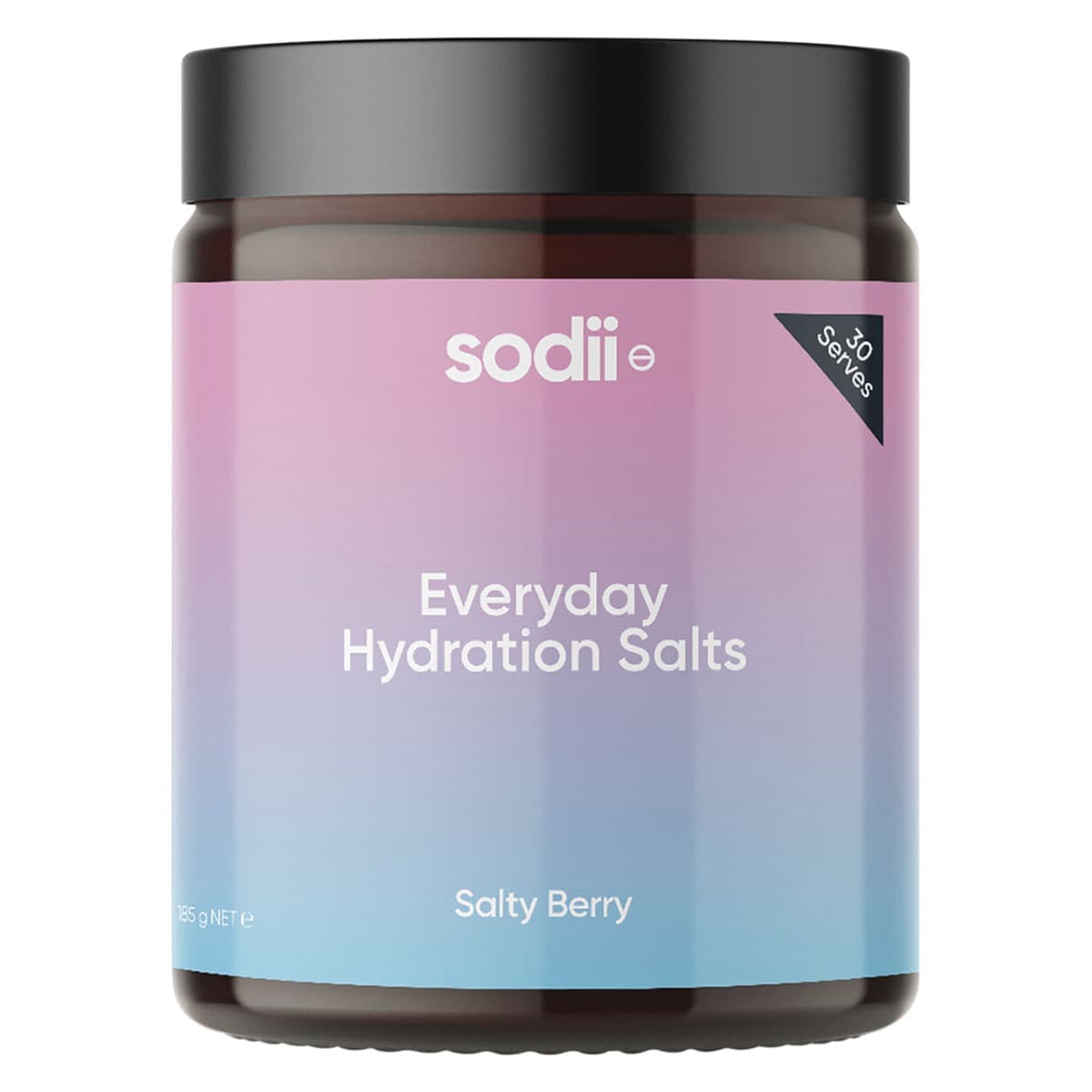 Sodii Everyday Hydration Salts Salty Berry 185g