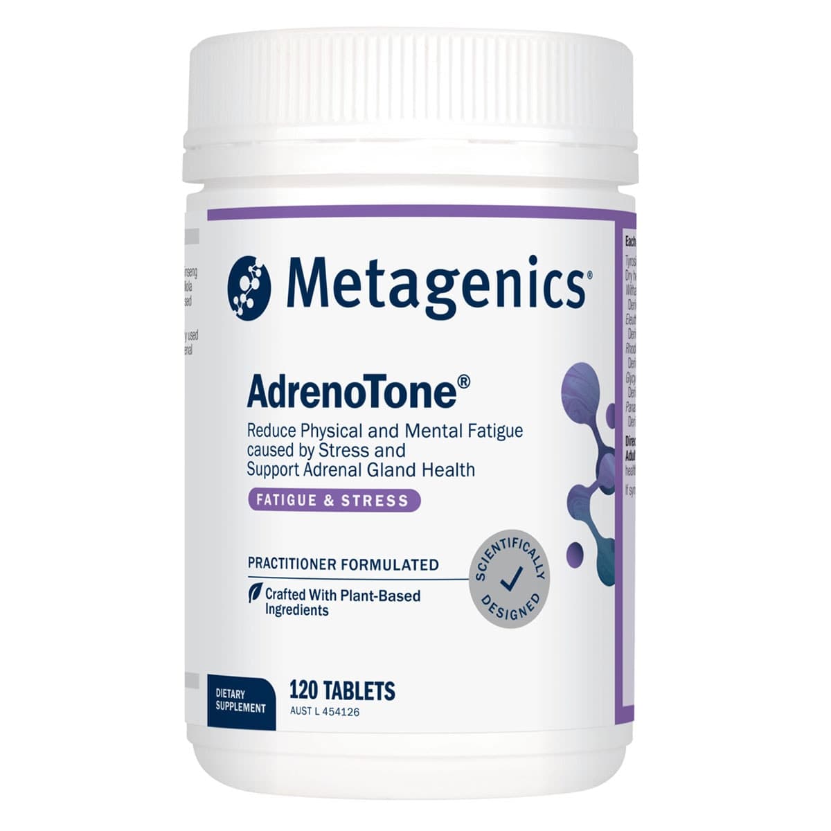 Metagenics AdrenoTone 120 Tablets