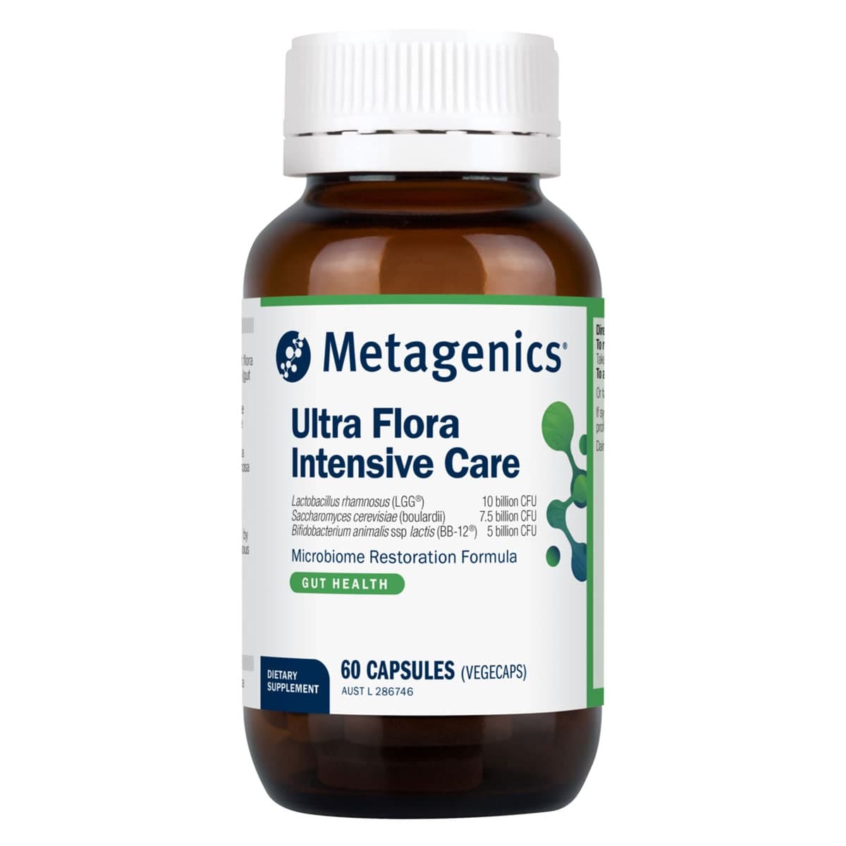 Metagenics UltraFlora Intensive Care 60 Capsules