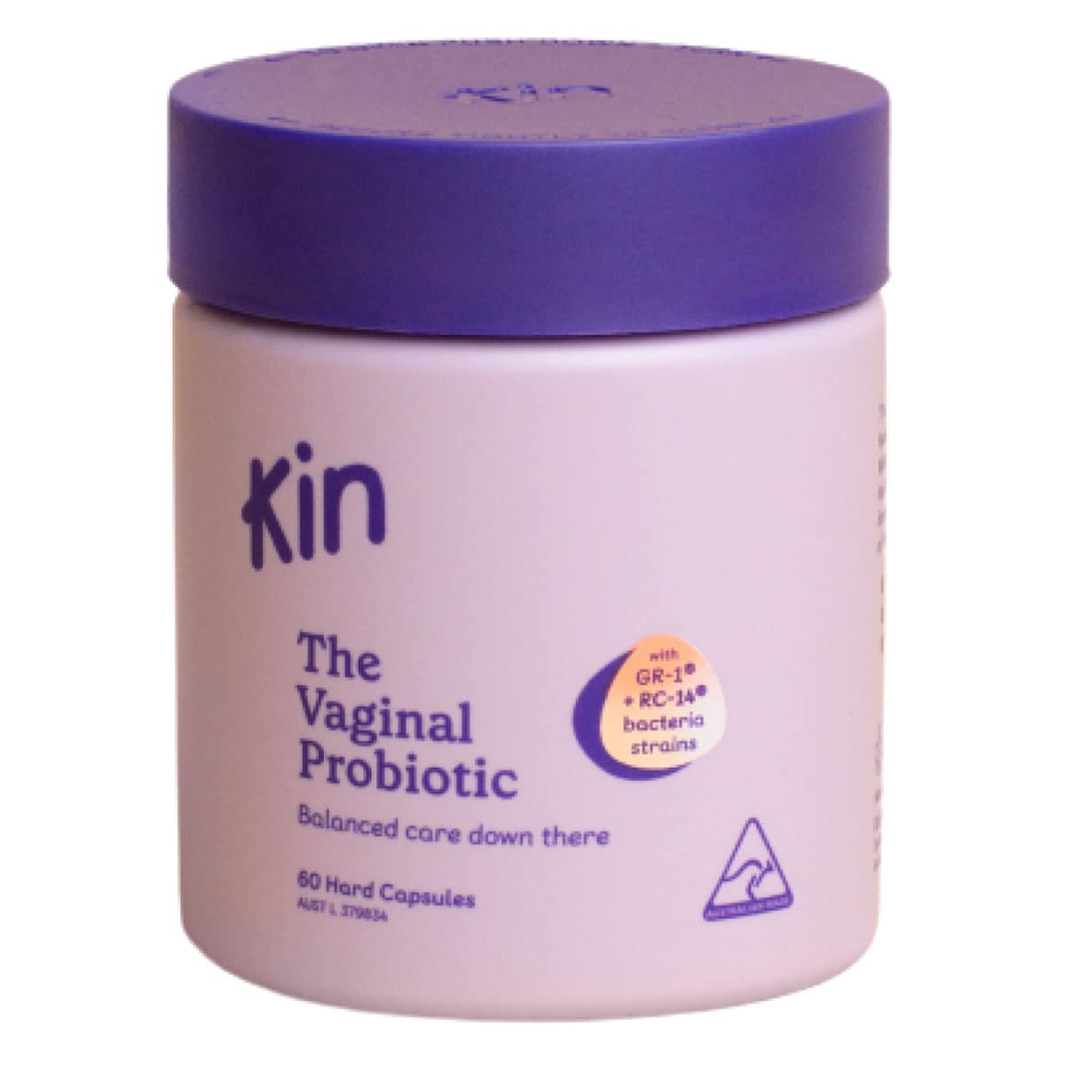 Kin The Vaginal Probiotic 60 Hard Capsules