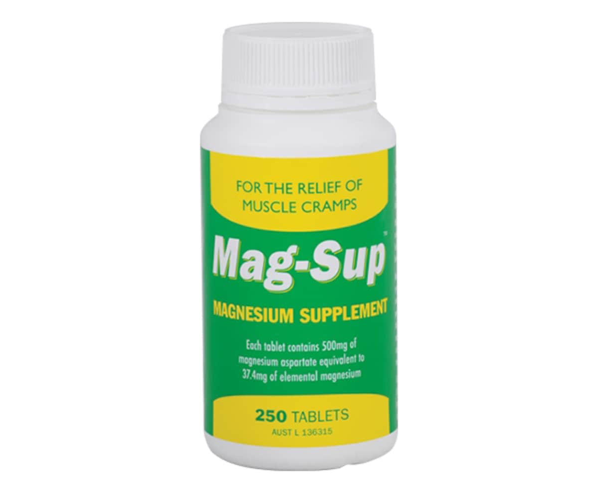 Mag-Sup Magnesium Supplement 500mg 250 Tablets