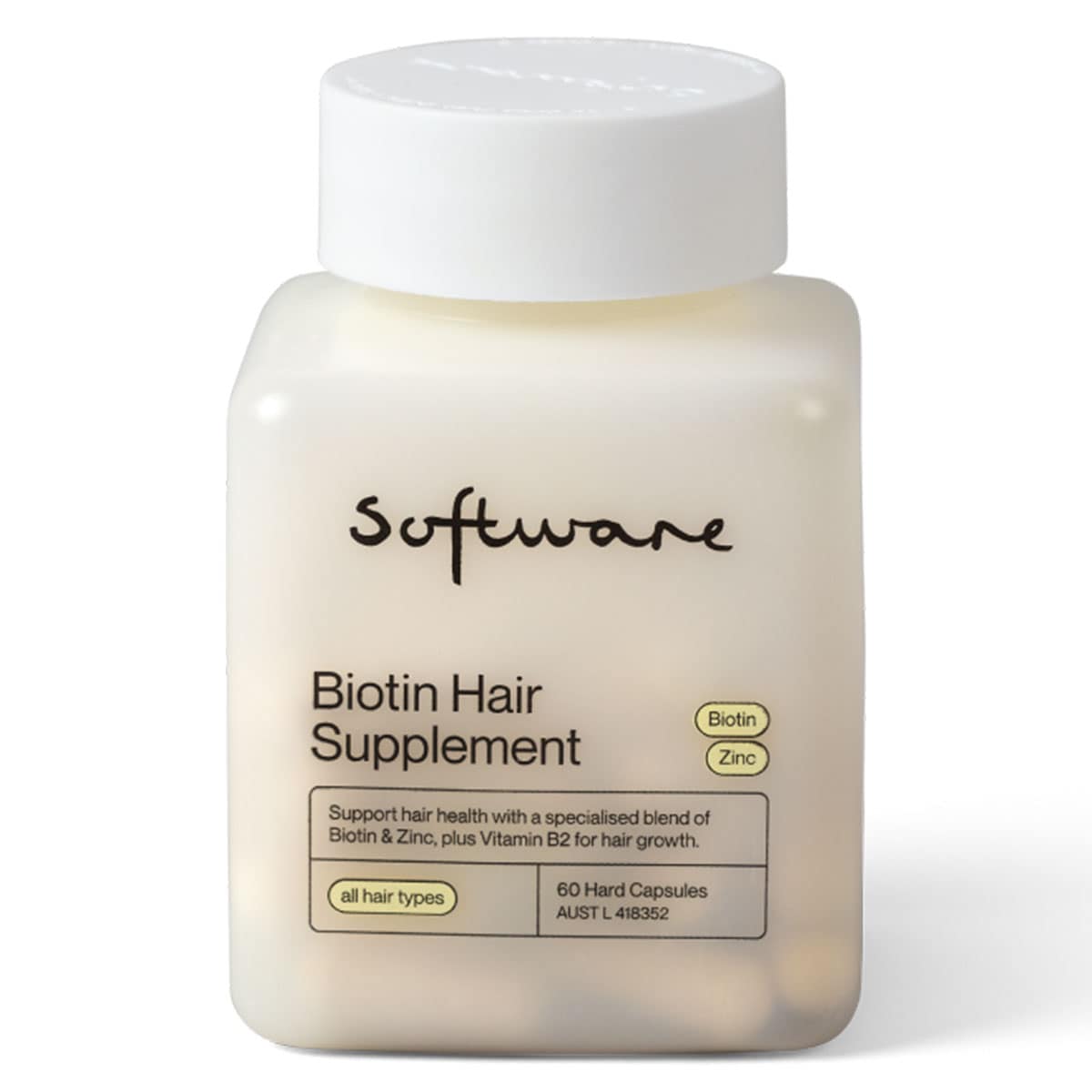 Software Biotin Hair Supplement 60 capsules