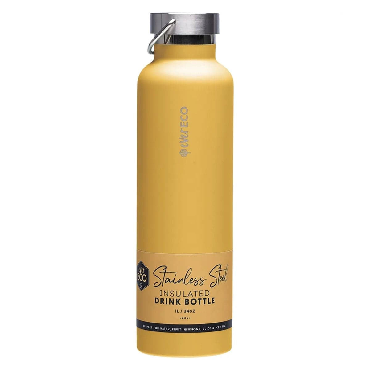 Ever Eco Insulated Stainless Steel Bottle Marigold 1L