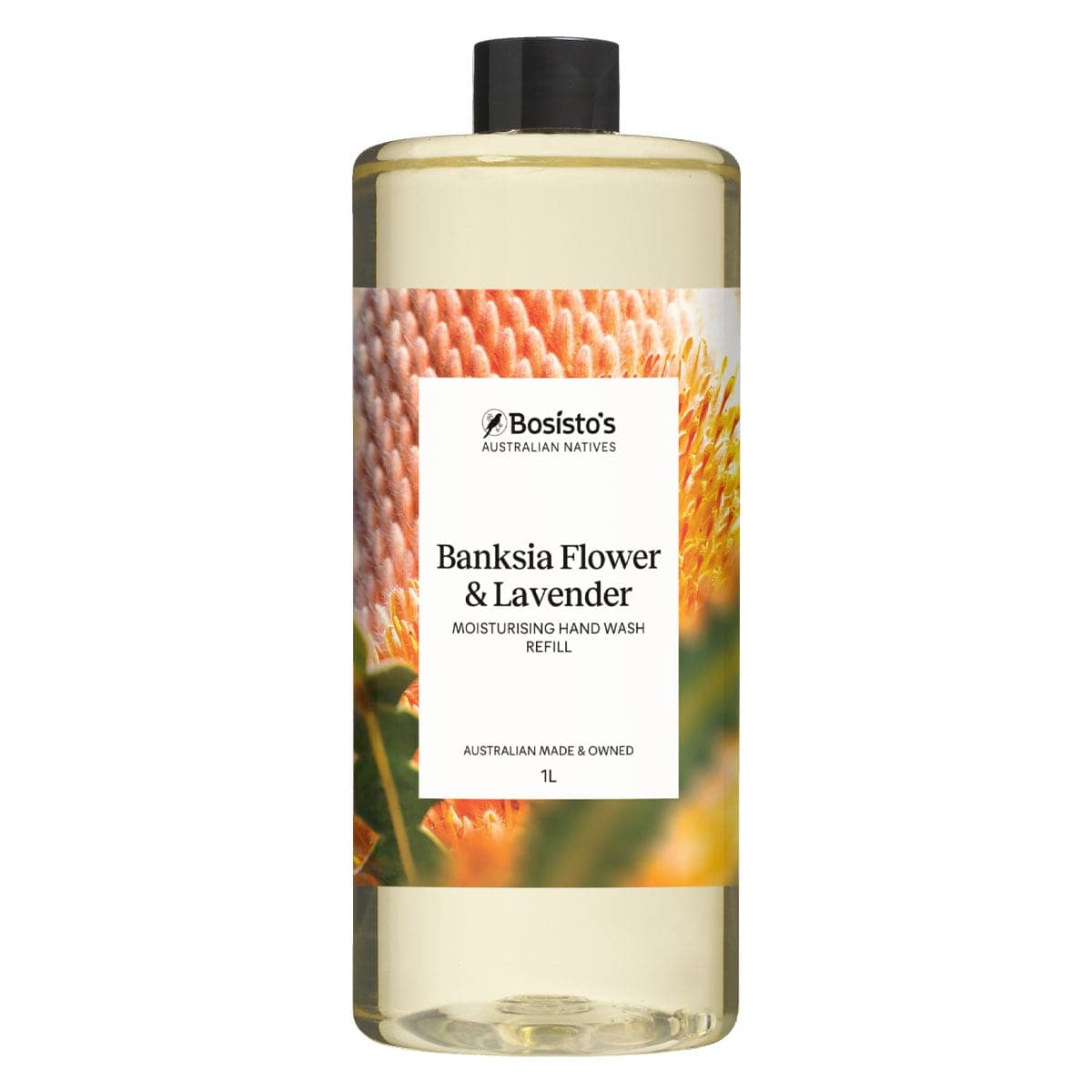 Bosisto's Banksia Flower & Lavender Hand Wash Refill 1 Litre