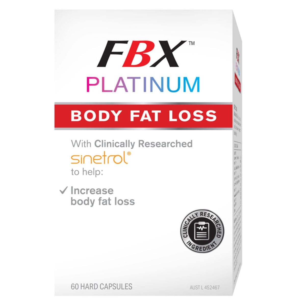 Naturopathica FBX Platinum Body Fat Loss 60 Capsules
