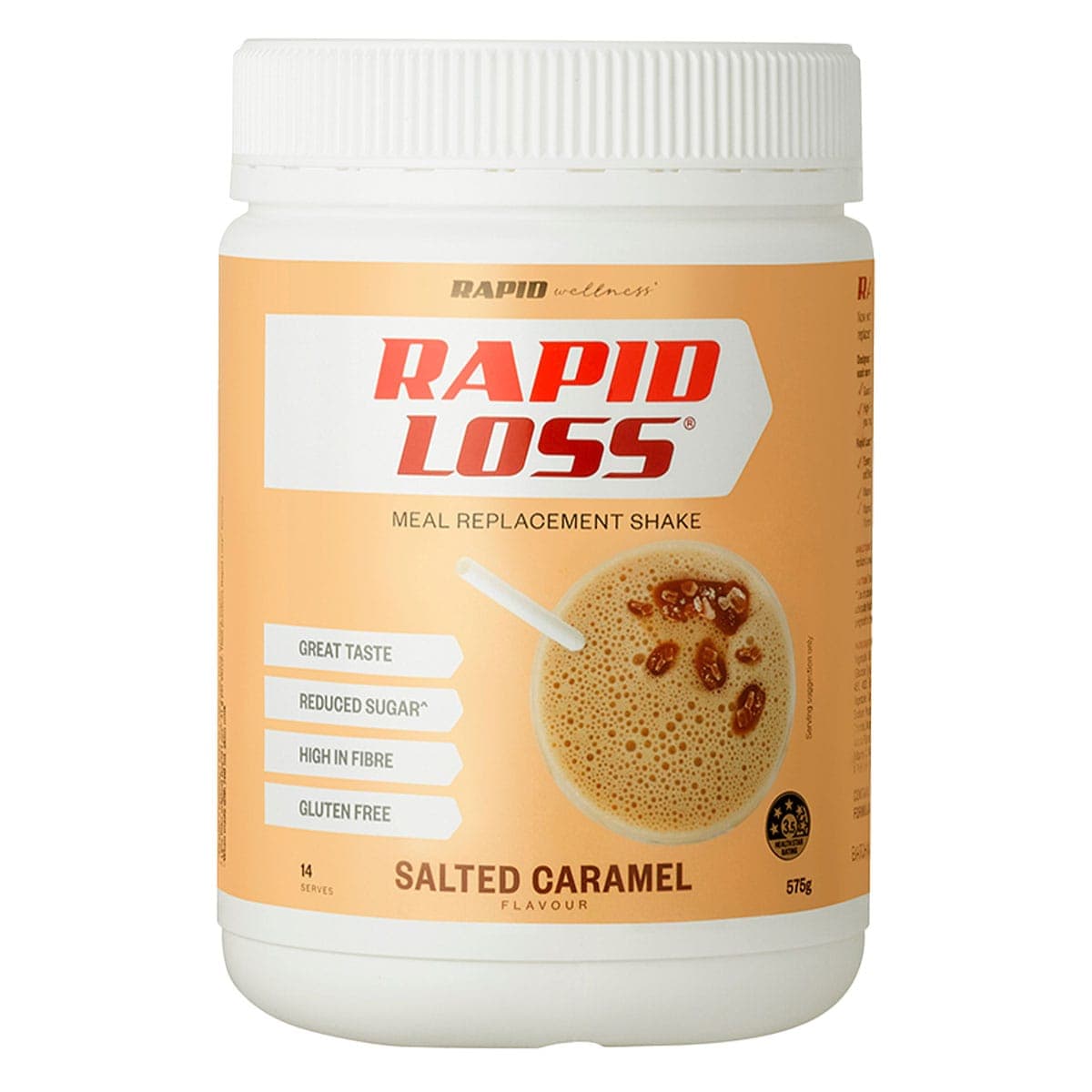Rapid Loss Salted Caramel Meal Replacement Shake 575g