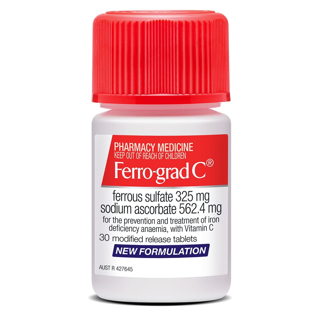 Ferro-grad C Iron & Vitamin C 30 Tablets