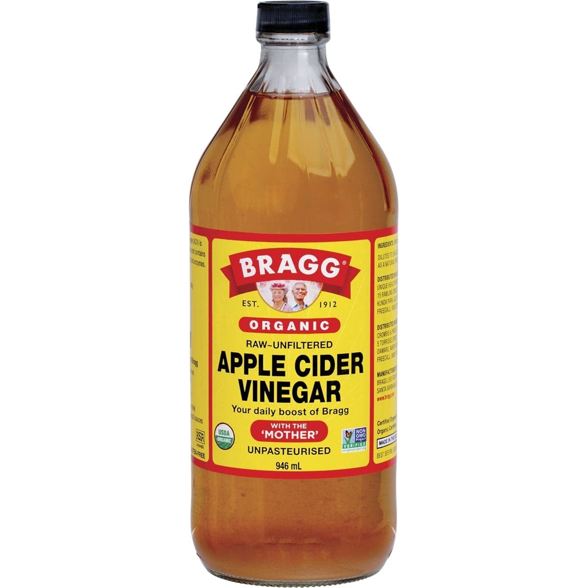 Braggs Organic Apple Cider Vinegar 946ml