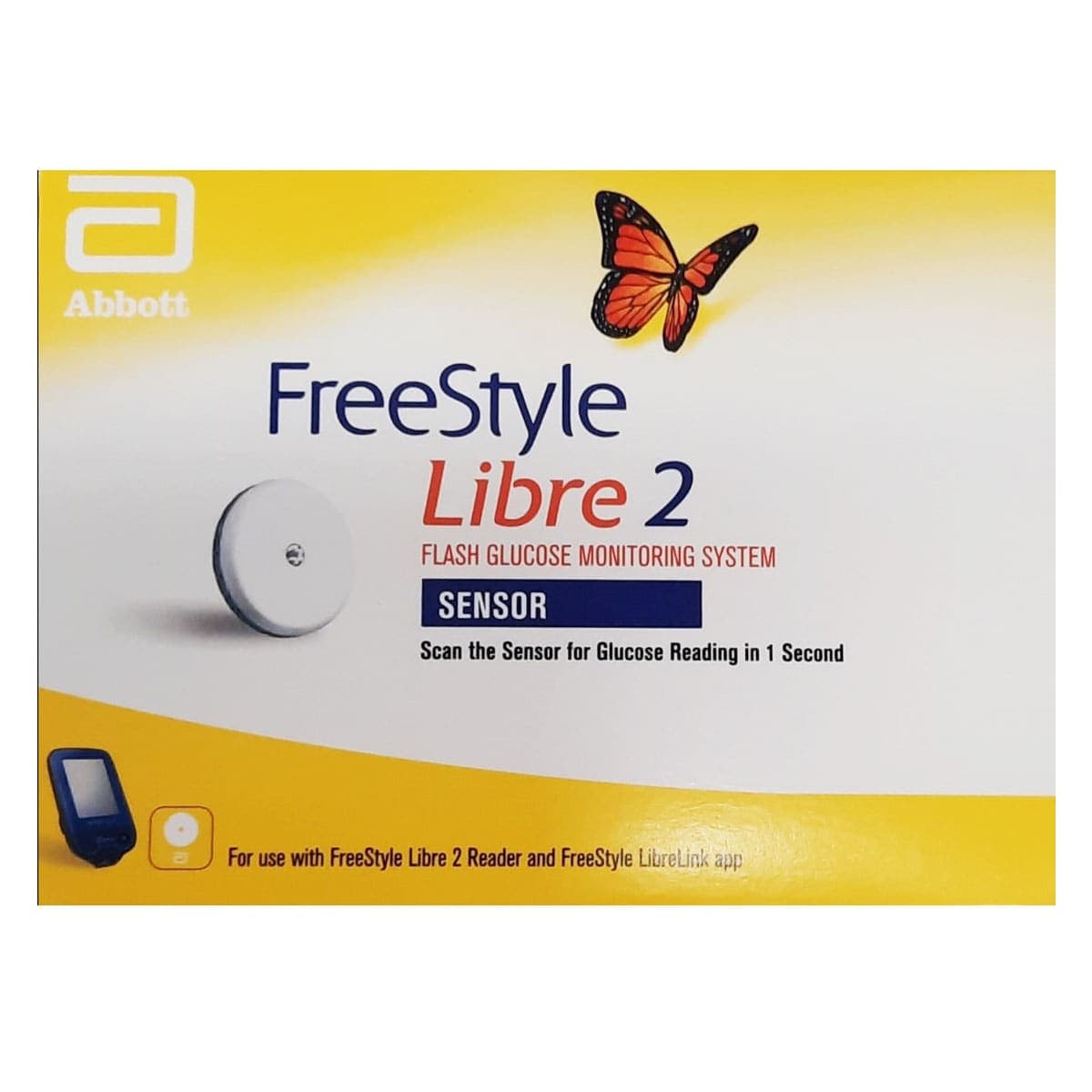 Abbott Freestyle Libre 2 Sensor 1 Pack