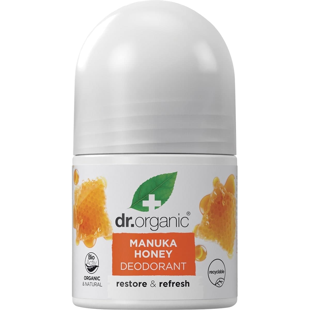 Dr Organic Manuka Honey Deodorant Roll-on 50ml