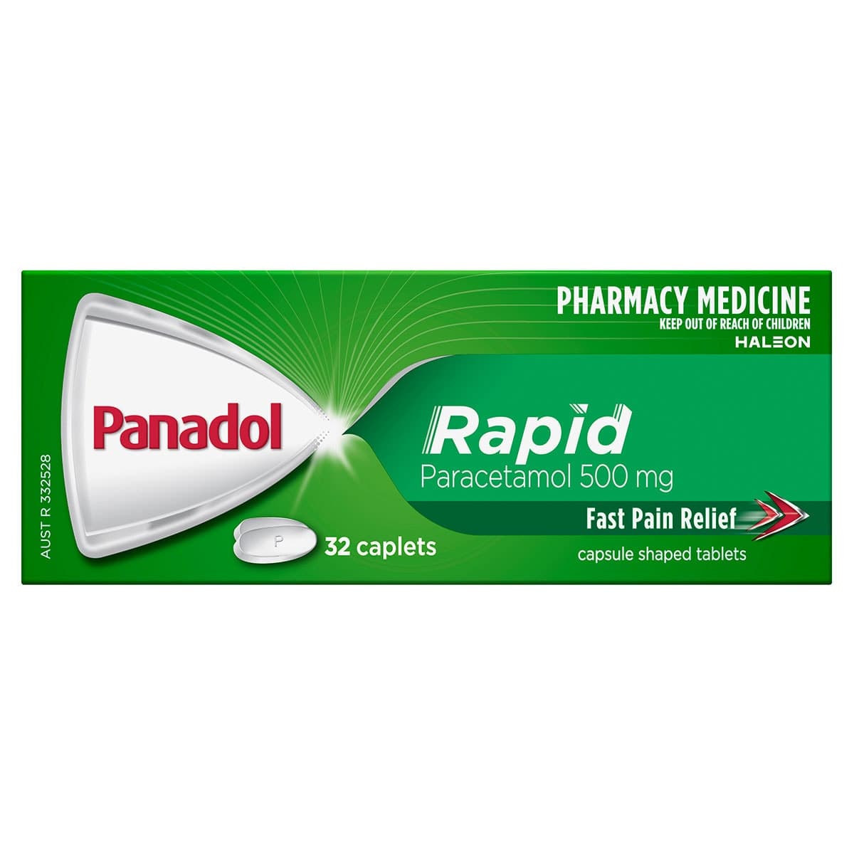 Panadol Rapid Fast Pain Relief 32 Caplets