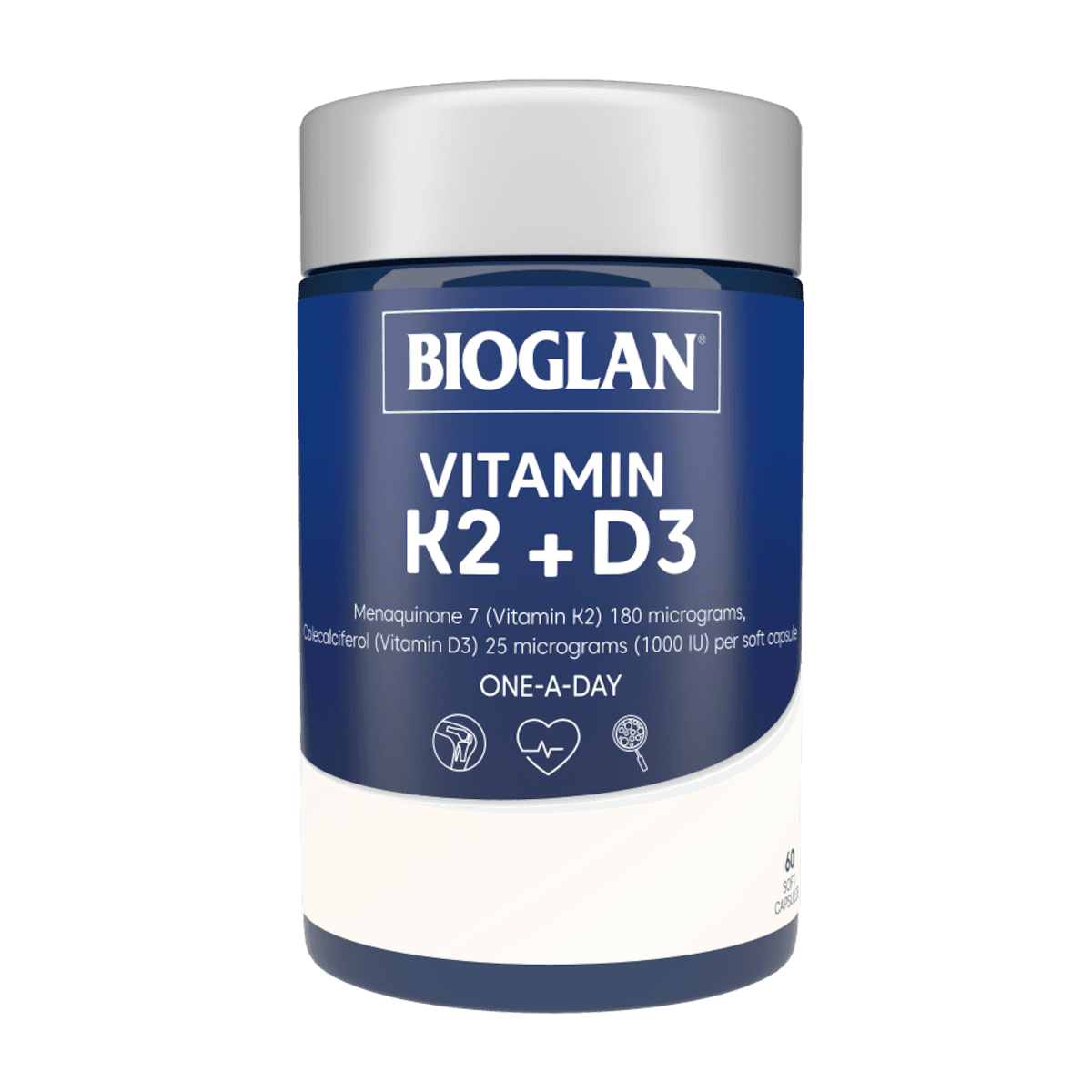 Bioglan Vitamin K2 + D3 60 Capsules