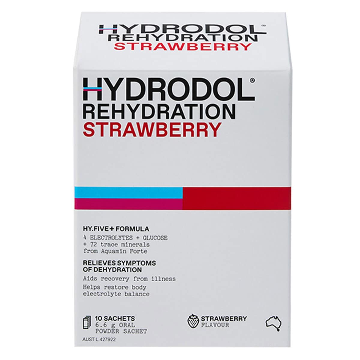 Hydrodol Rehydration Strawberry Sachets 10 x 6g