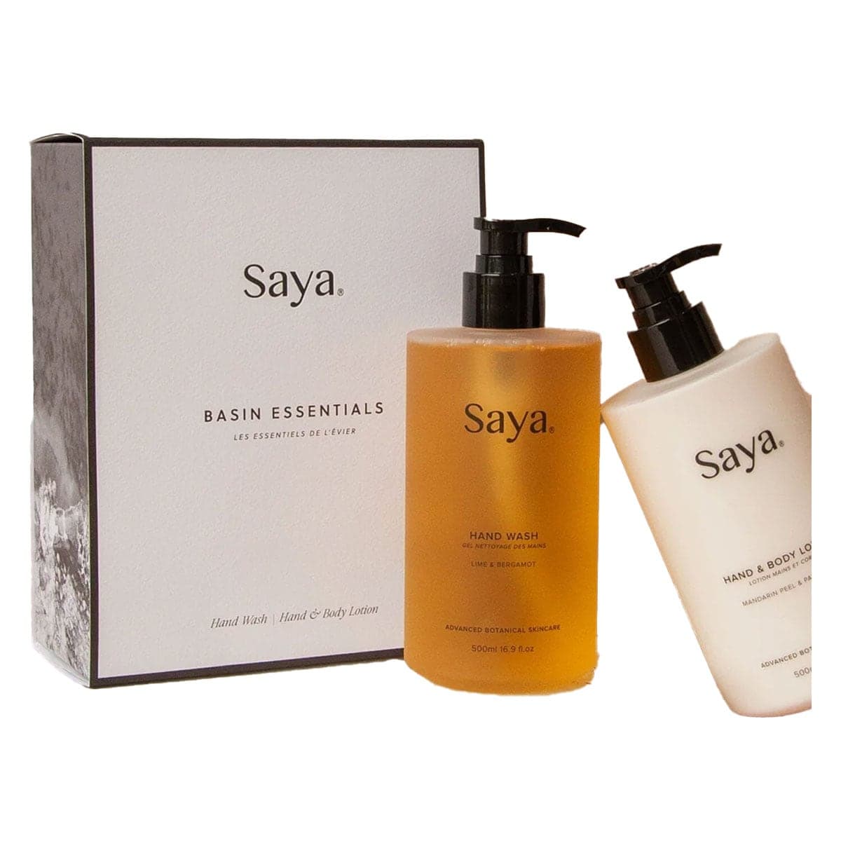 Saya Skincare Basin Essentials 2 x 500ml