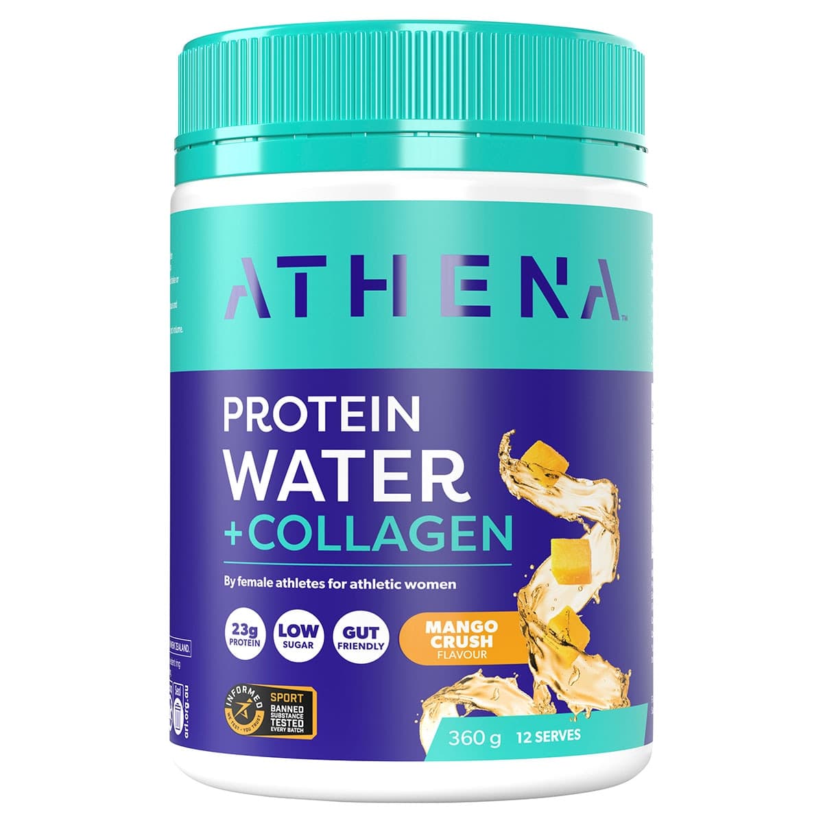 Athena Protein Water + Collagen Mango Crush 360g